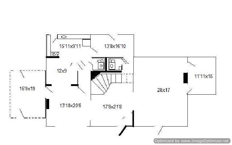 Saddlebrook Estate Home downstairs floor plan
